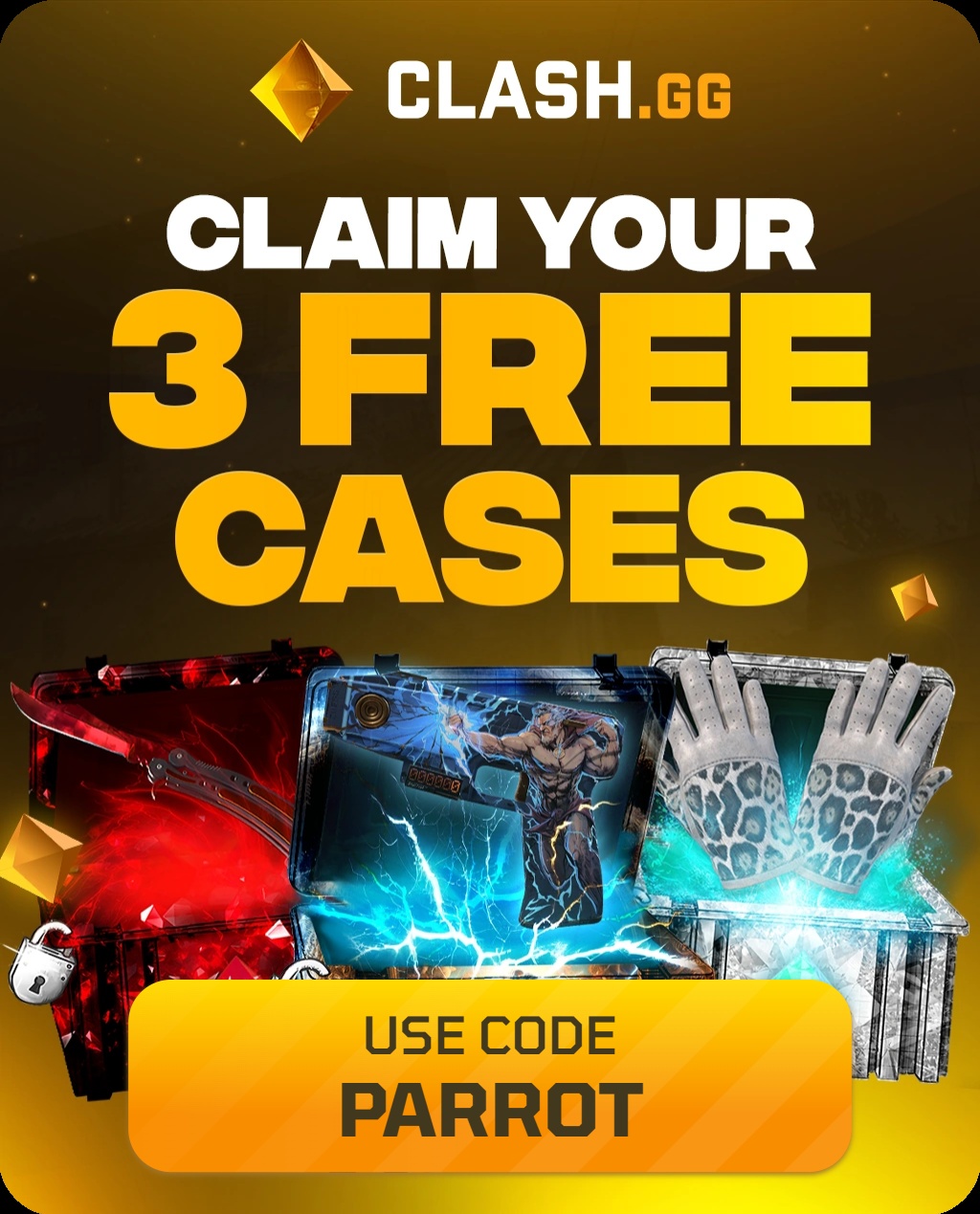 Clash.gg Code PARROT